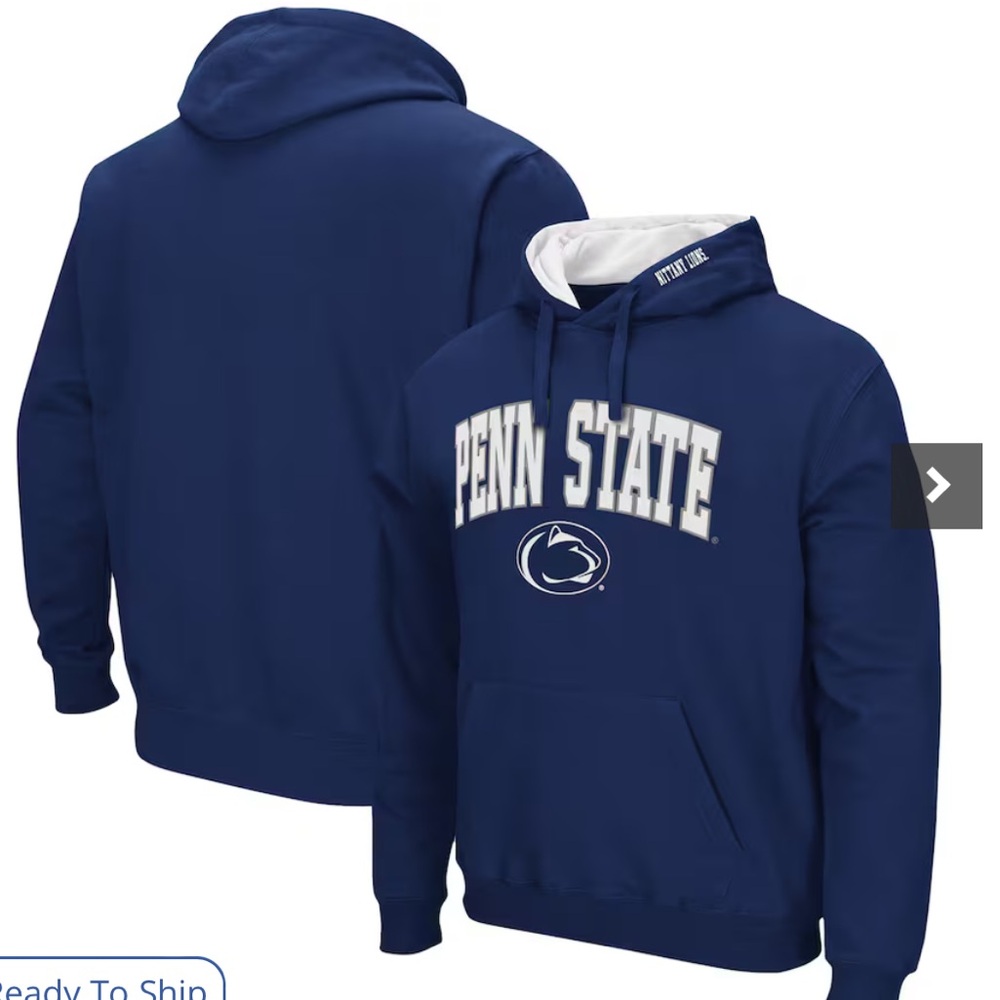 Penn State Nittany Lions Colosseum Arch & Logo 3.0 Pullover Hoodie - Navy
